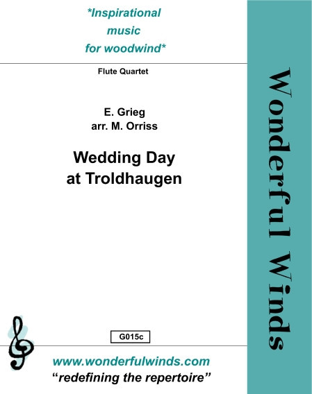 Weddind day at Troldhaugen