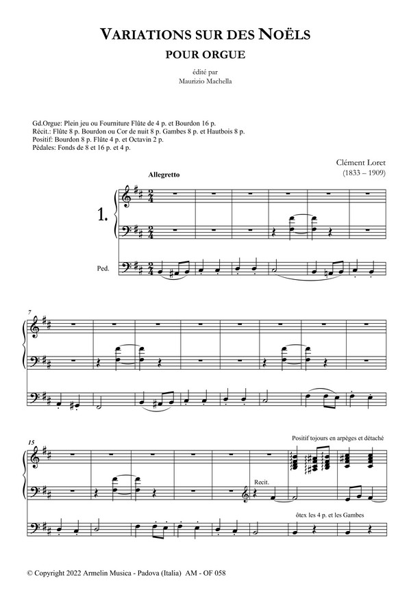 Six Noëls avec Variations