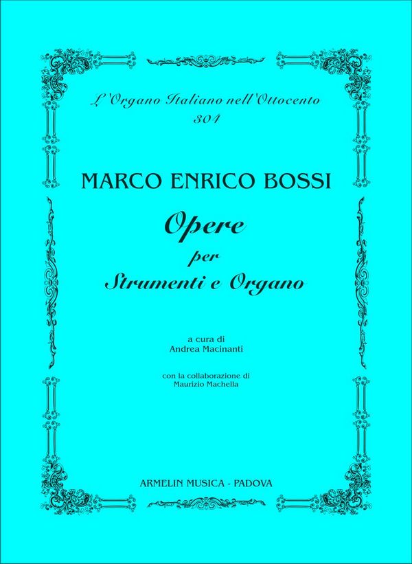 Opere per strumenti e organo. Partitura