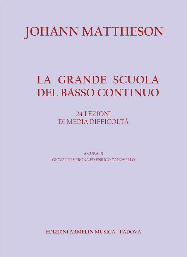 La grande scuola di basso continuo