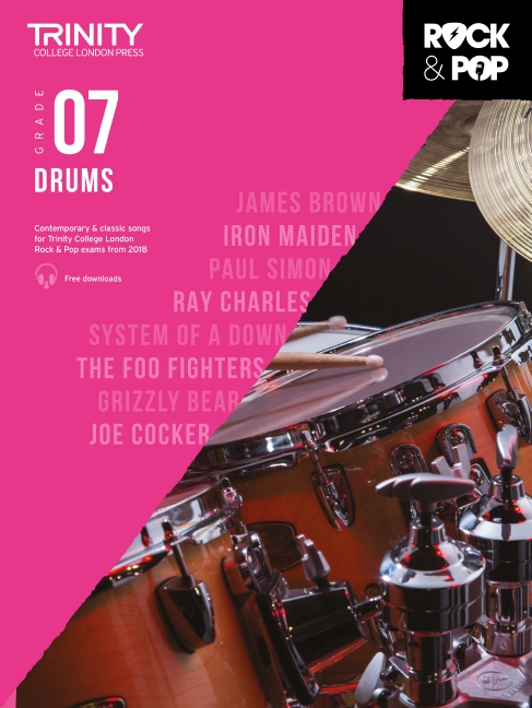 Trinity Rock & Pop 2018 Drums Grade 7 (+online audio)