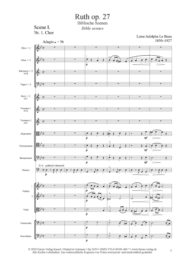 Ruth op.27 - Biblische Szenen