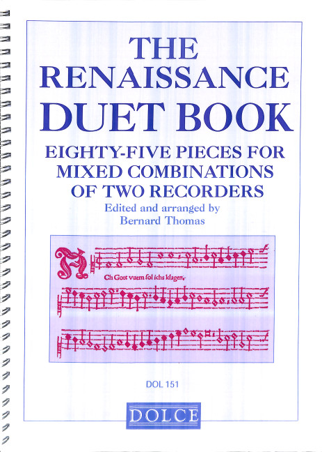 Renaissance Duet Book  - 85 Pieces