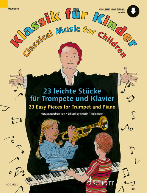 Klassik für Kinder (+Online Material) - 23 leichte Stücke