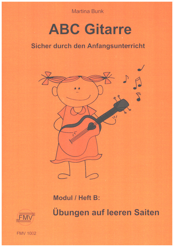 ABC Gitarre (+Online Audio) Modul/Heft B:  Übungen auf leeren Saiten