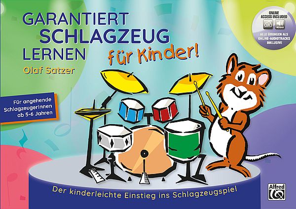 Garantiert Schlagzeug lernen für Kinder (+Online-Audio)