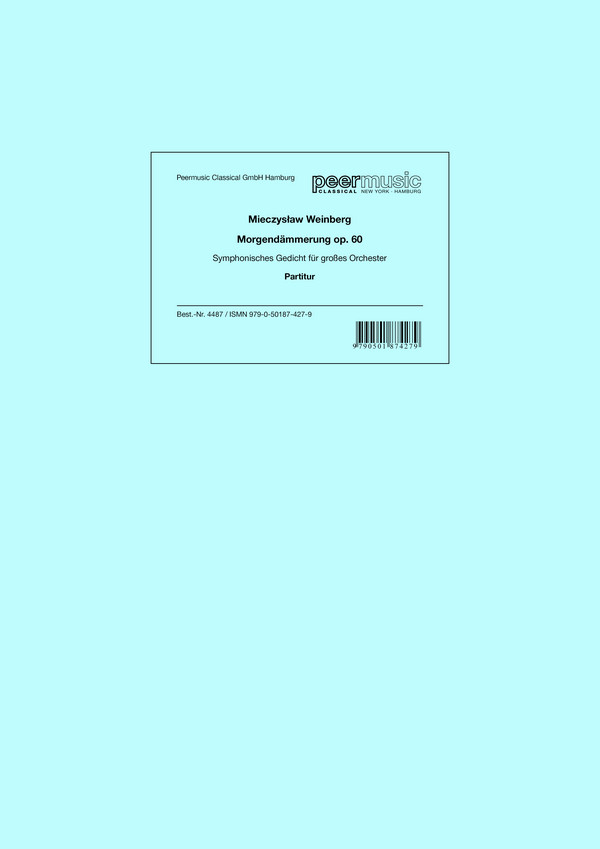 Morgendämmerung op.60