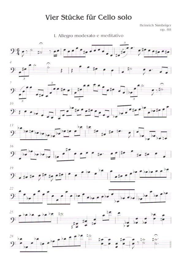 4 Stücke op.88