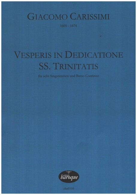 Vesperis in Dedicatione SS. Trinitatis