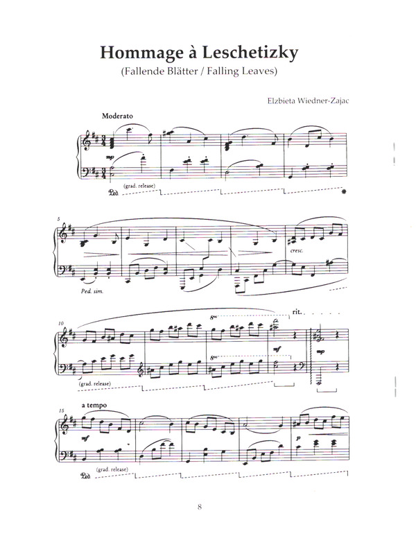 Hommage à Leschetizky (Fallende Blätter)