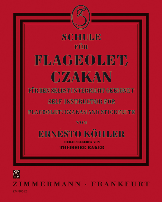 Schule für Flageolett (Czakan)