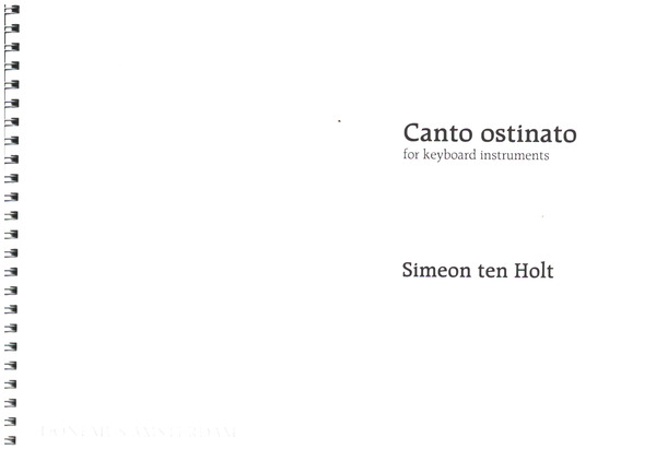 Canto ostinato