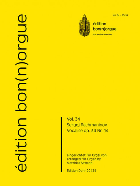 Vocalise op.34 Nr.14