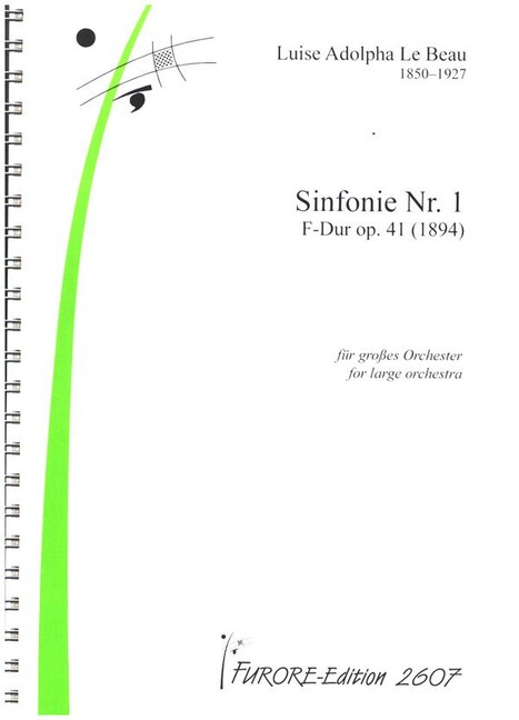 Sinfonie F-Dur Nr.1 op.,41 (1894)