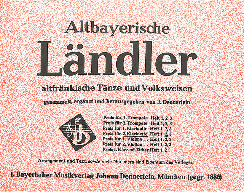 Altbayrische Ländler Band 2