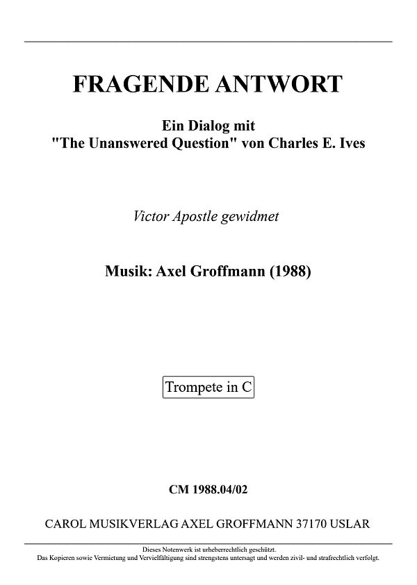 Fragende Antwort (1988)
