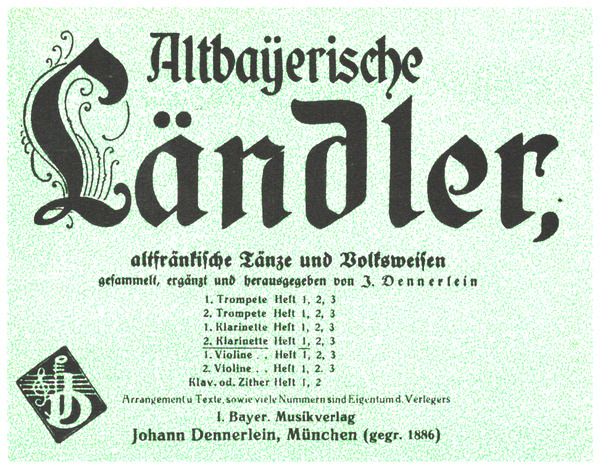 Altbayrische Ländler Band 1