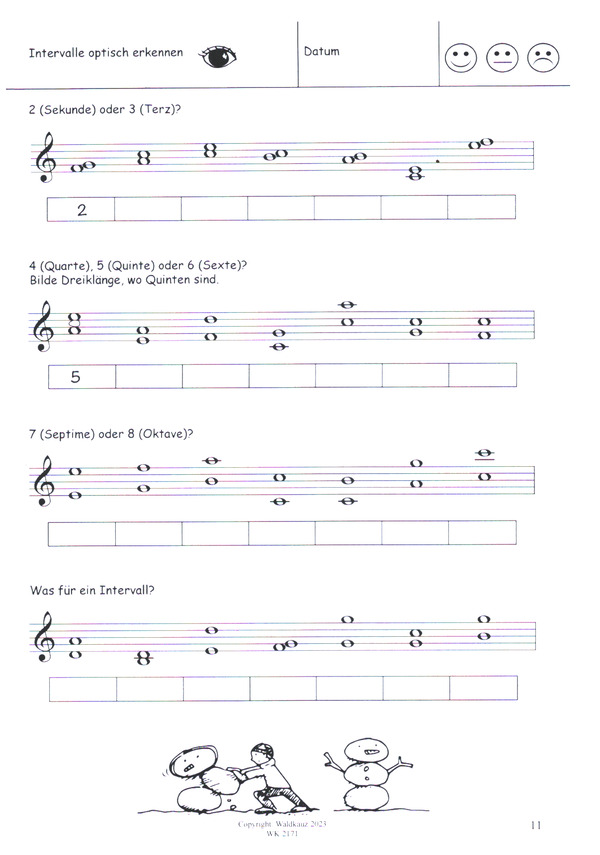 Notenmeisterschaft Band 3