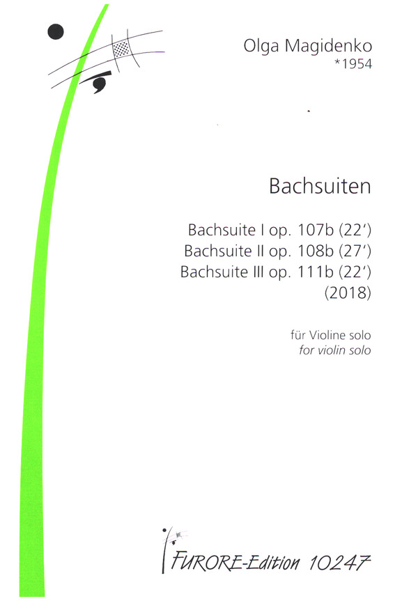 Bachsuiten Nr.1-3 op.107b, op.108b und op.111b