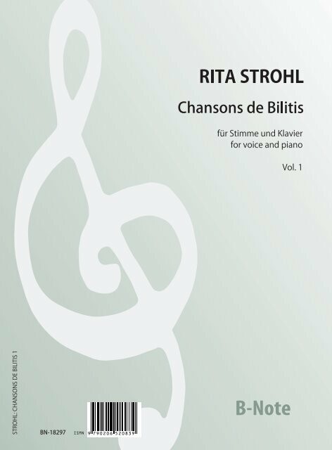 Chansons de Bilitis Vol.1