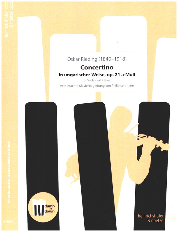 Concertino a-Moll op.21 in ungarischer Weise  (+QR-Codes)