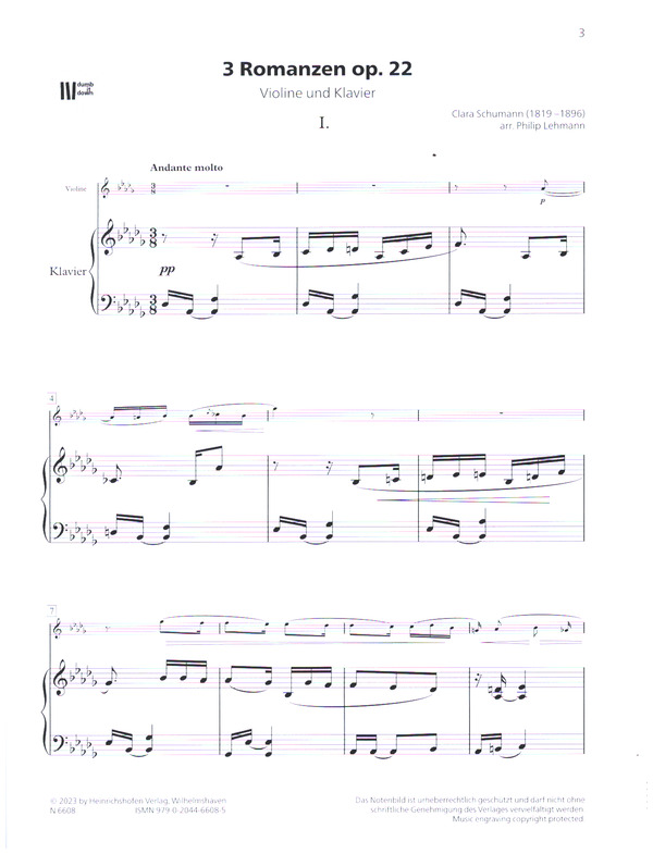 2 Romanzen op.22  (+QR-Codes)