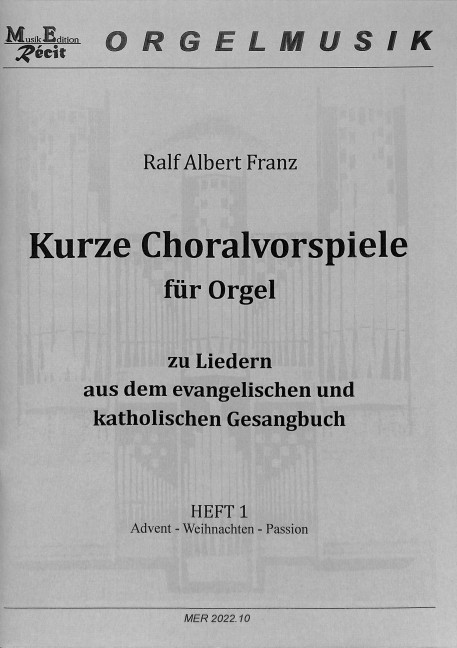 Kurze Choralvorspiele Band 1