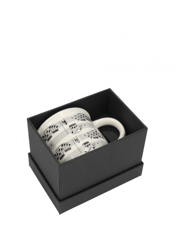 Tasse Sheet Music weiß 350ml (New Bone China)