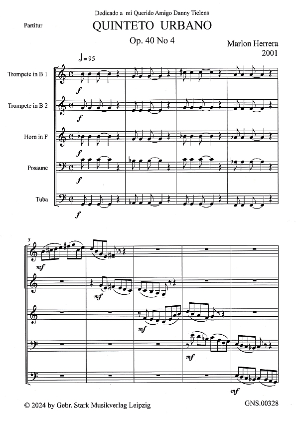 Quinteto Urbano op.40 Nr.4