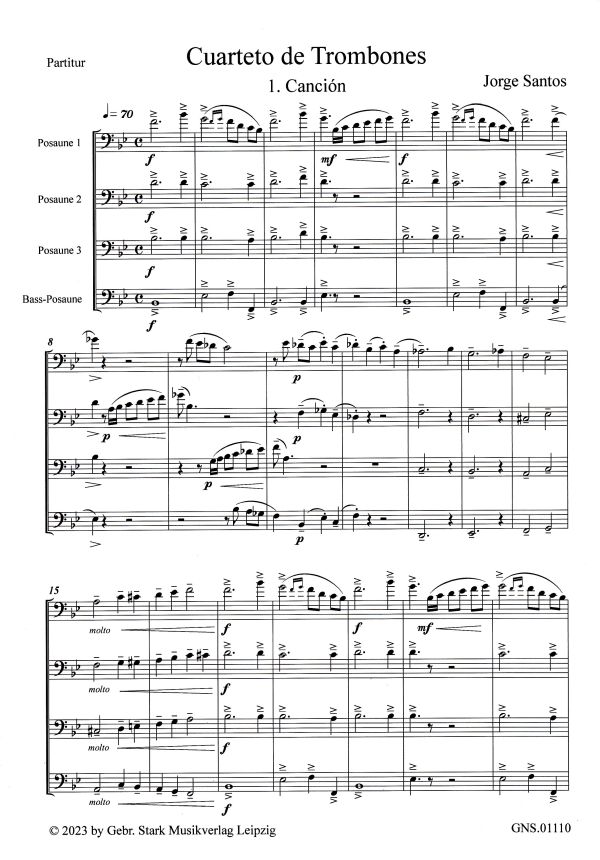 Cuarteto de Trombones
