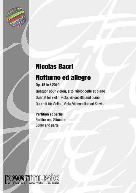 Notturno ed allegro op.151c