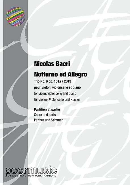 Notturno ed Allegro - Trio No.6 op.151a