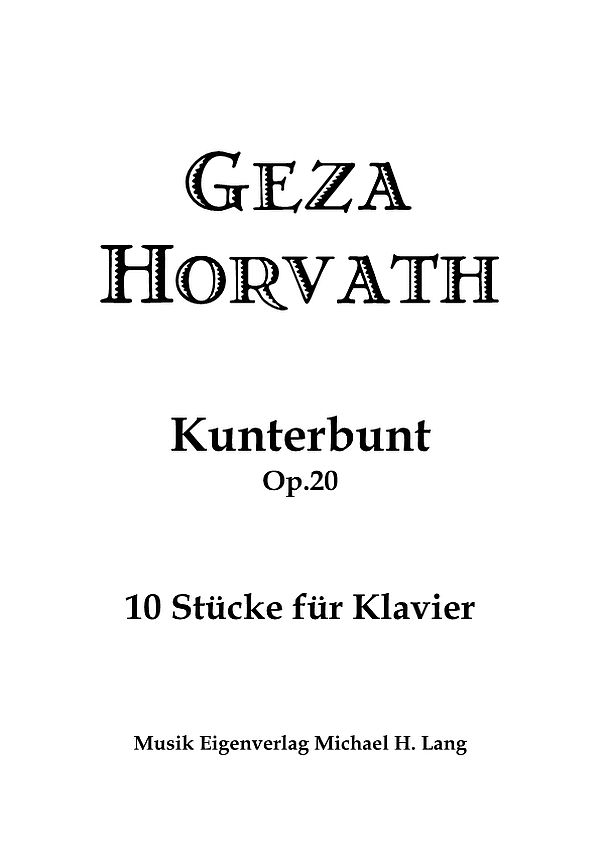 Kunterbunt op.20