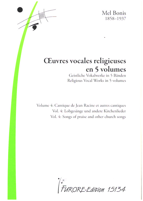 Oeuvres vocales religieuses en 5 volumes Vol.4