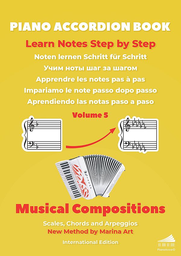 Piano Accordion Book Vol.5: Musical Compositions