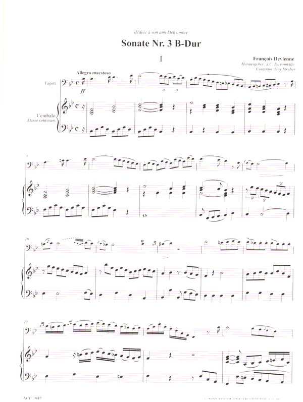 Sonate B-Dur Nr.3