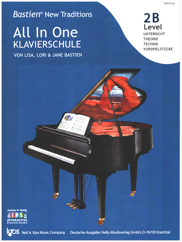 All In One Klavierschule Level 2B (deutsch)