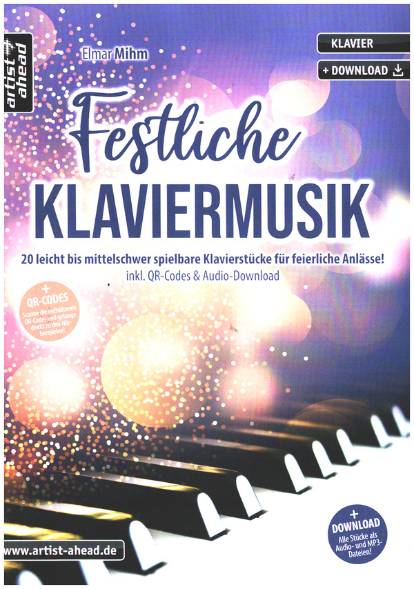 Festliche Klaviermusik (+Download/QR-Codes)