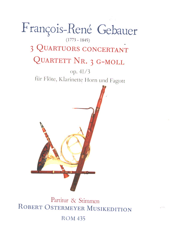 Quartett g-Moll Nr.3 op.41,3