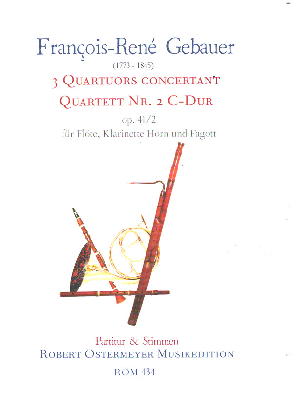 Quartett C-Dur Nr.2 op.41,2