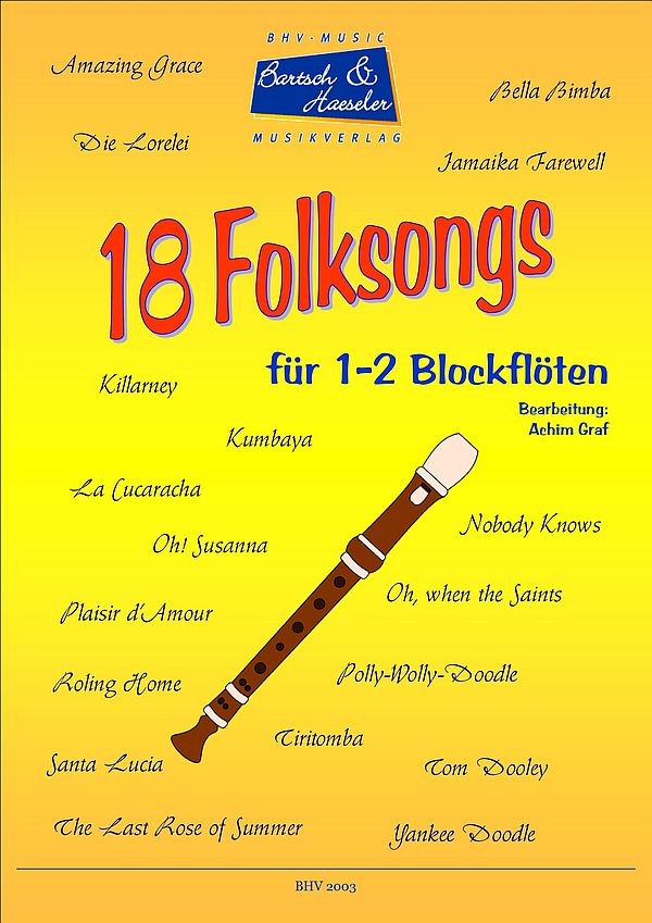 18 Folksongs