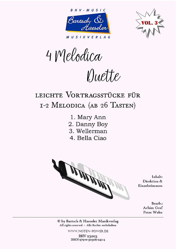 4 Melodica Duette Vol.3