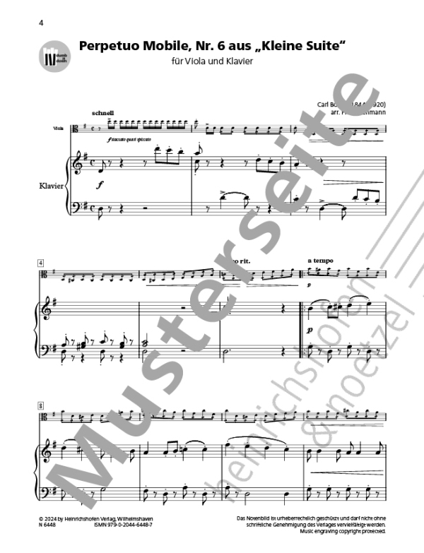 Perpetuo Mobile Nr. 6 aus 'Kleine Suite'