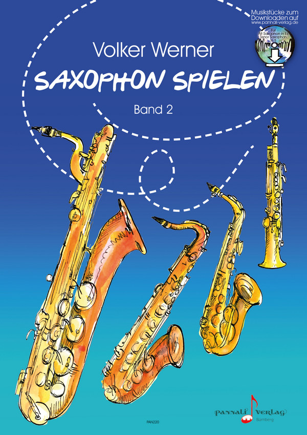 Saxophon spielen Band  2 (+Download)