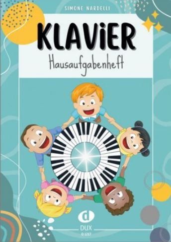 Klavier - Hausaufgabenheft
