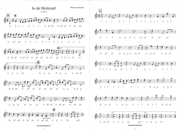 Aus der Volksmusikwerkstatt