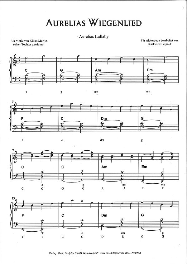 Aurelias Wiegenlied (Aurelias Lullaby)