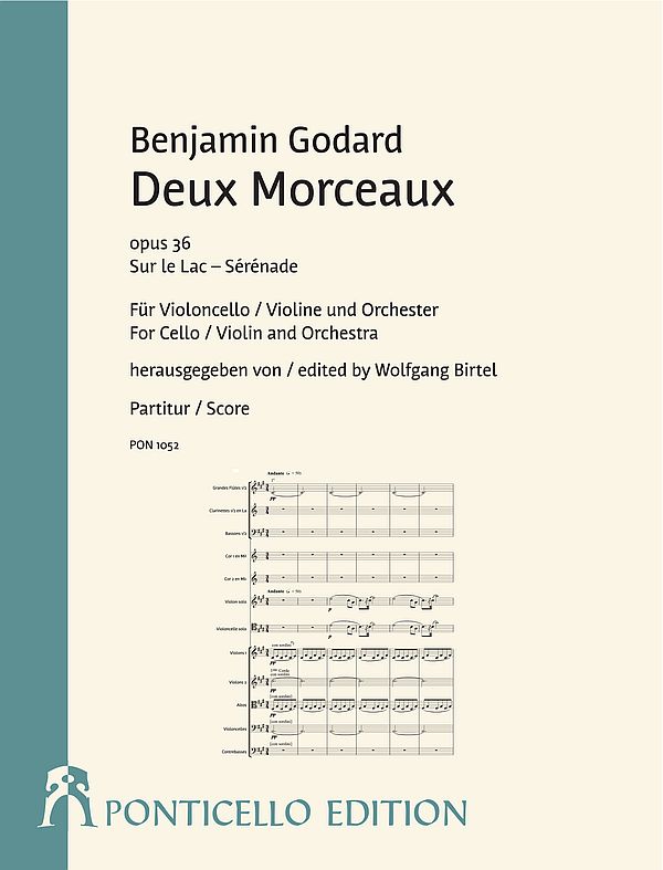 Deux Morceaux op.36 - Sur le Lac - Sérénade