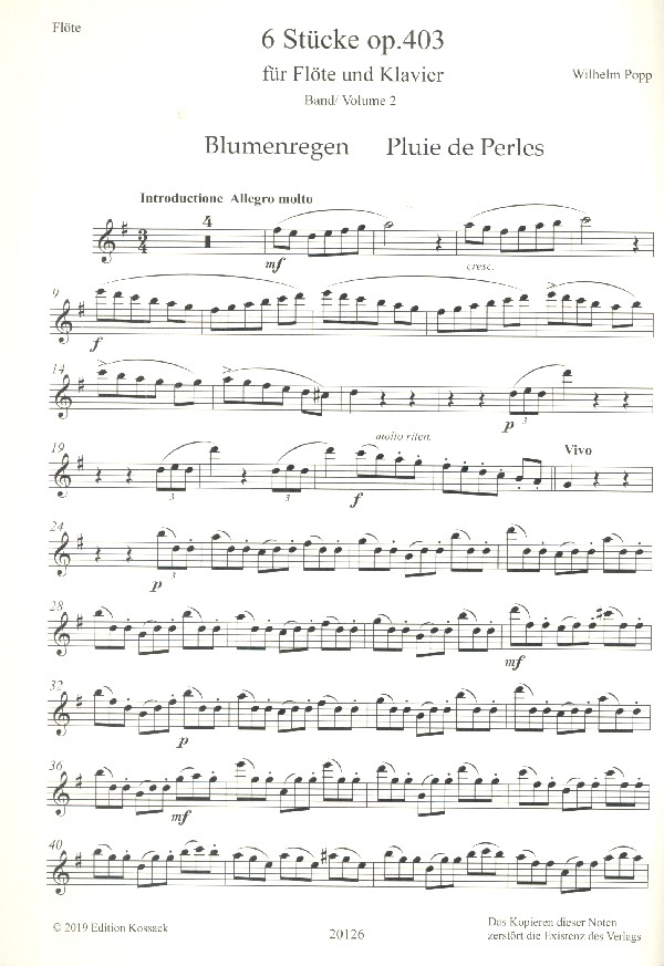 6 Stücke op.403 Band 2
