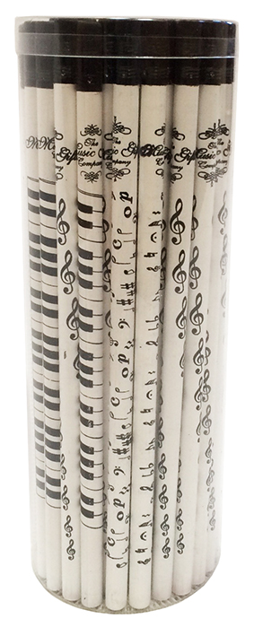 Bleistift-Box mit Radiergummi 'Notation'